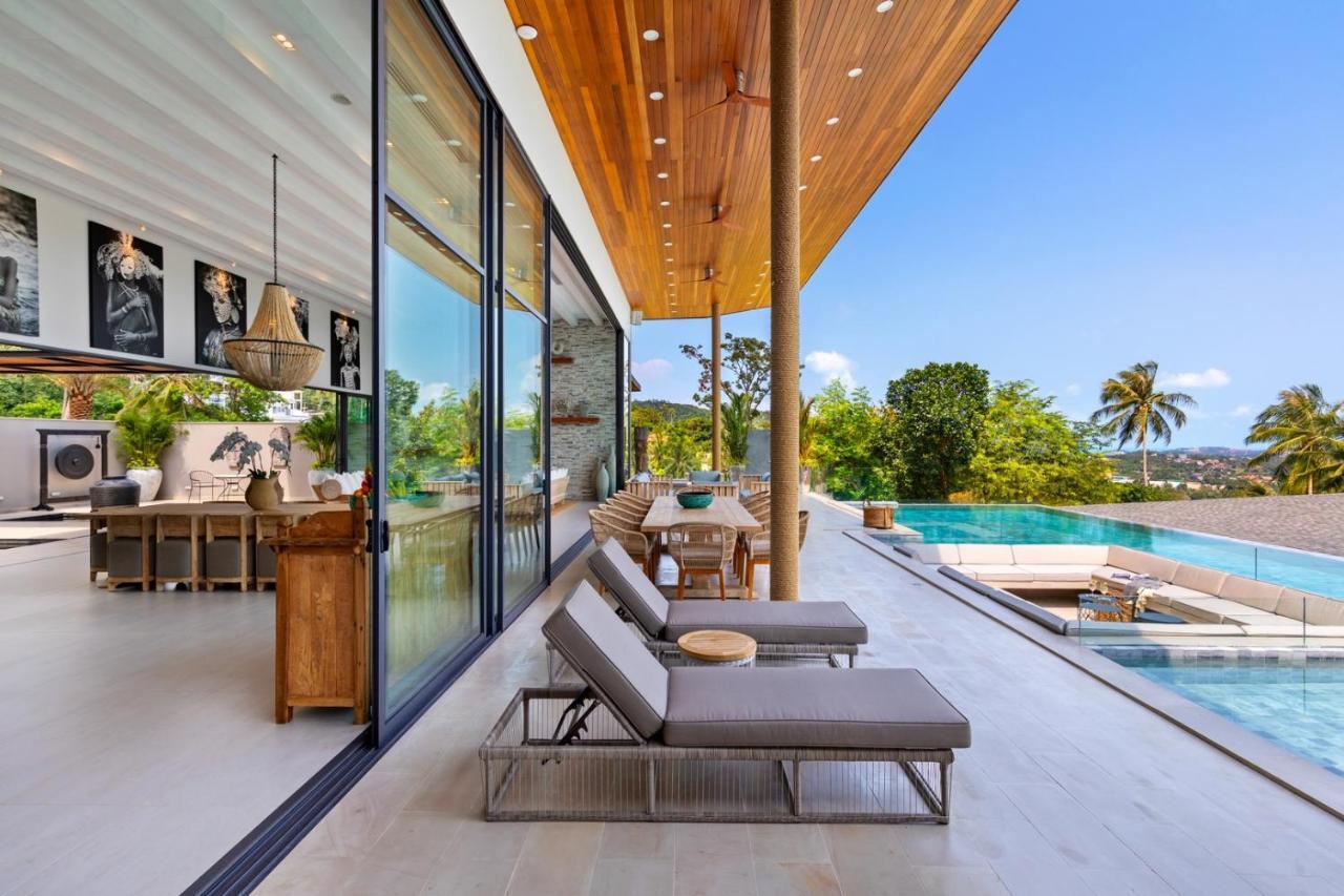 Asi Chaweng 6 Bedroom Sea View Koh Samui Dış mekan fotoğraf